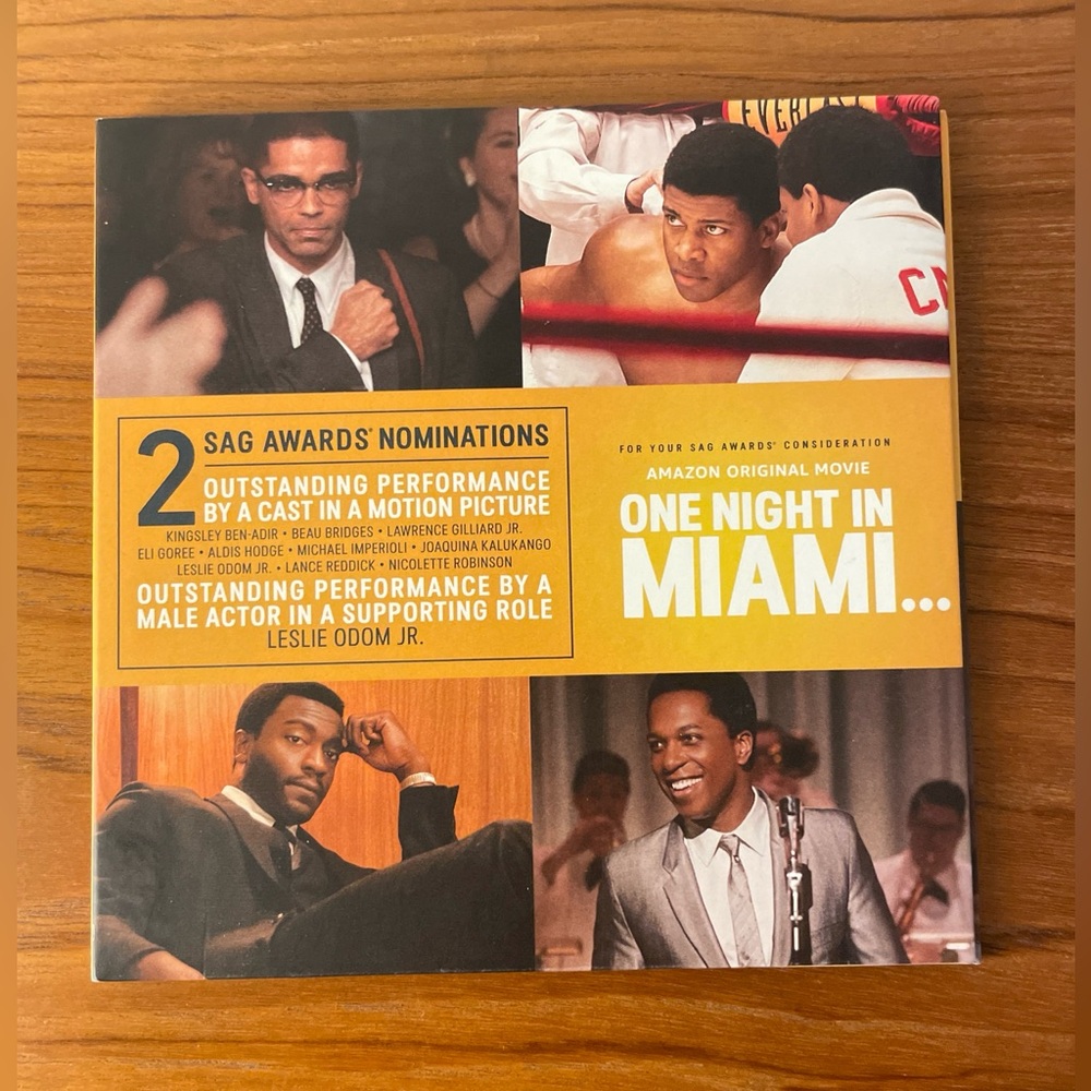 One Night In Miami Movie DVD Screener- For Your Consideration Promo